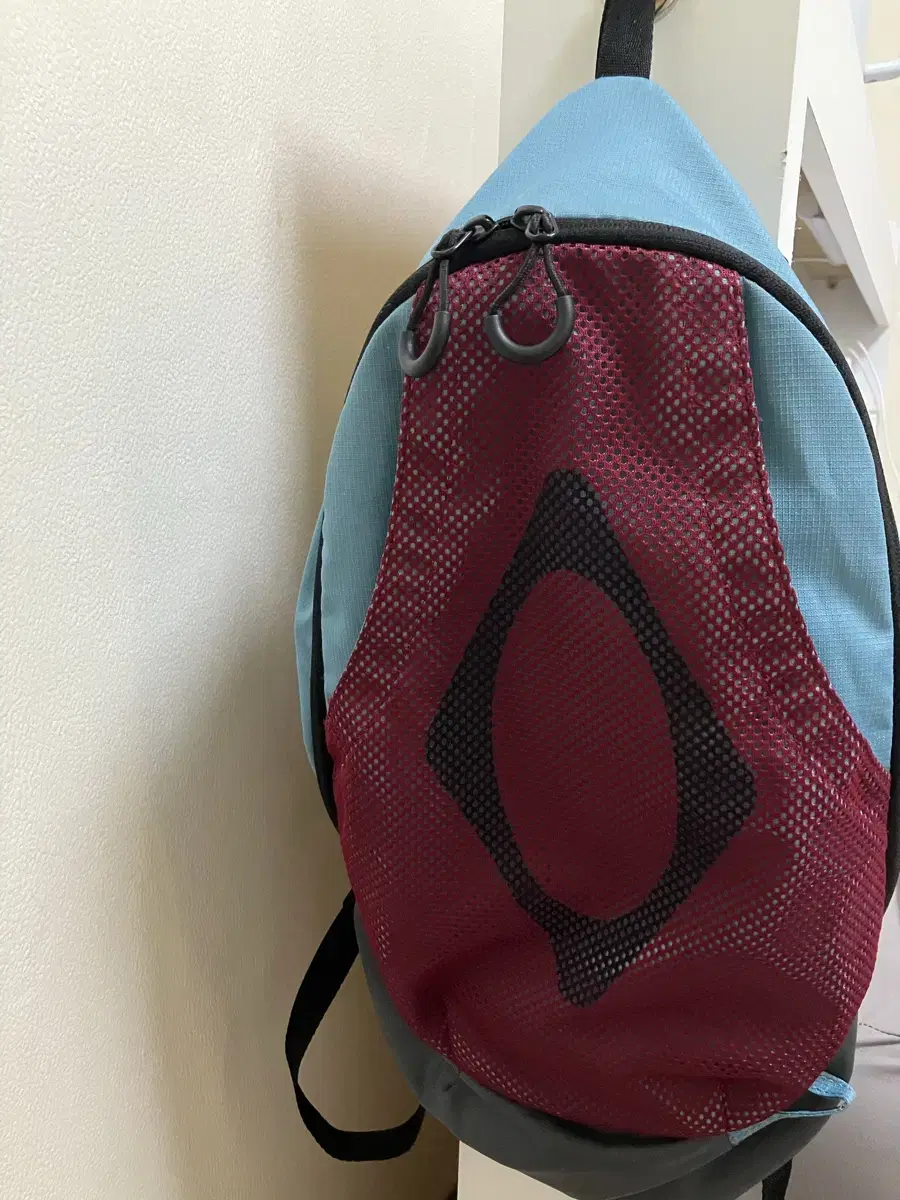 MISCHIEF | 미스치프 Mischief Rhombus Mesh Backpack Pink